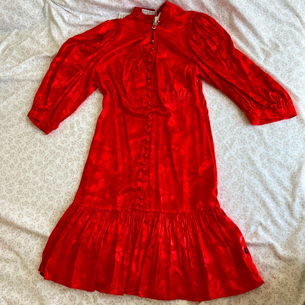 Silk Sandro dress